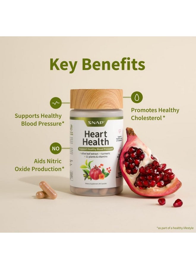 SNAP SUPPLEMENTS Snap Supplements Heart Health Supplements and Blood Circulation Supplements, 180 Capsules  - Image 5