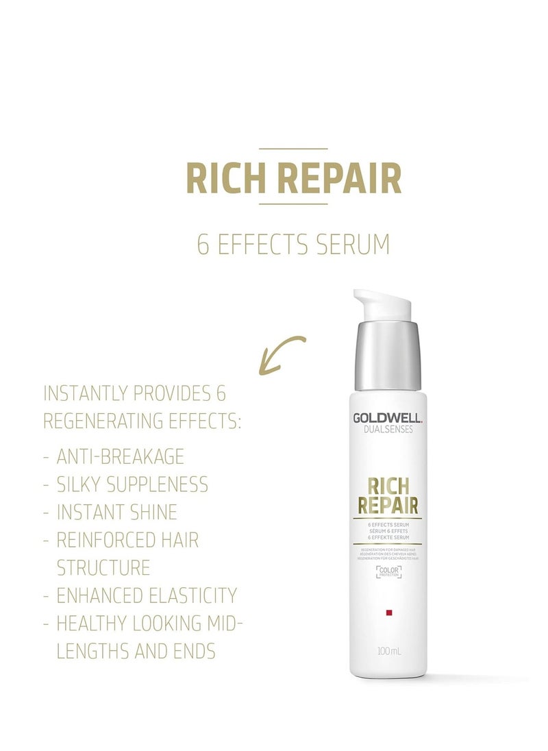 Goldwell Goldwell Dualsenses Rich Repair Restoring 6 Effects Serum 100mL  - Image 3