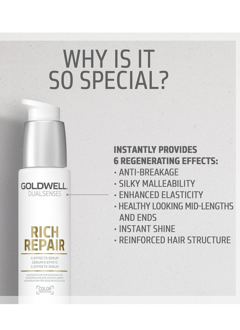 Goldwell Goldwell Dualsenses Rich Repair Restoring 6 Effects Serum 100mL  - Image 4