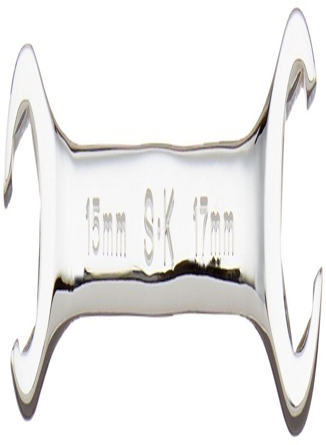 اس كي كي مفتاح SuperKrome® من SK Tools USA، مقاس 15 مم × 17 مم، صمولة متوهجة، 6 رؤوس | 8815 - Image 1