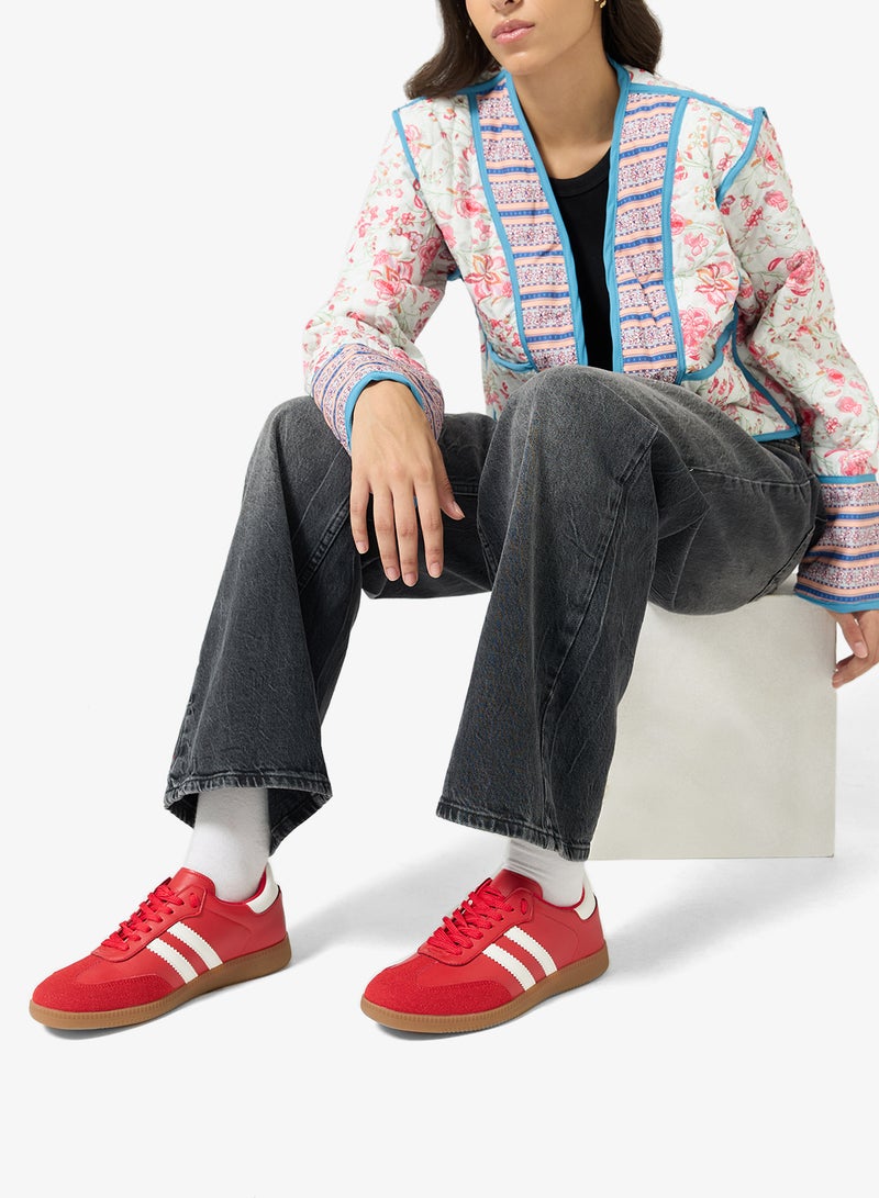 Ginger Retro Court Sneakers - Image 5