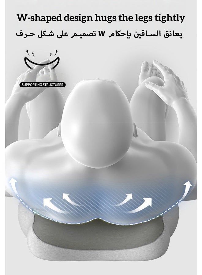 Lumbar Support Pillow for Office Chair Back Support Pillow for Car Computer Gaming Chair Recliner Memory Foam Back Cushion for Pain Relief Improve Posture Mesh Cover Double Adjustable Straps (Dark Grey) - Image 5