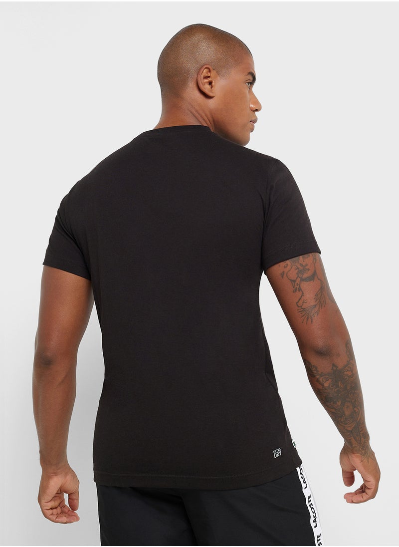 LACOSTE Logo Short sleeve T-Shirt  - Image 2