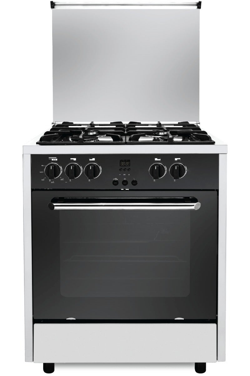 Fresh Professional 65 x 60 Gas Cooker - 4 Burners, Black