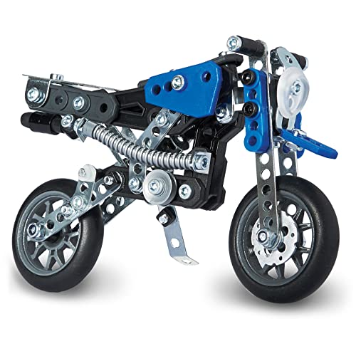 MECCANO Erector, 5 in 1 Model Building Set - Motorcycles, 174 Pieces, for Ages 8 and up, STEM Construction Education Toy - Image 4