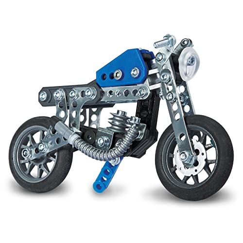 MECCANO Erector, 5 in 1 Model Building Set - Motorcycles, 174 Pieces, for Ages 8 and up, STEM Construction Education Toy - Image 5
