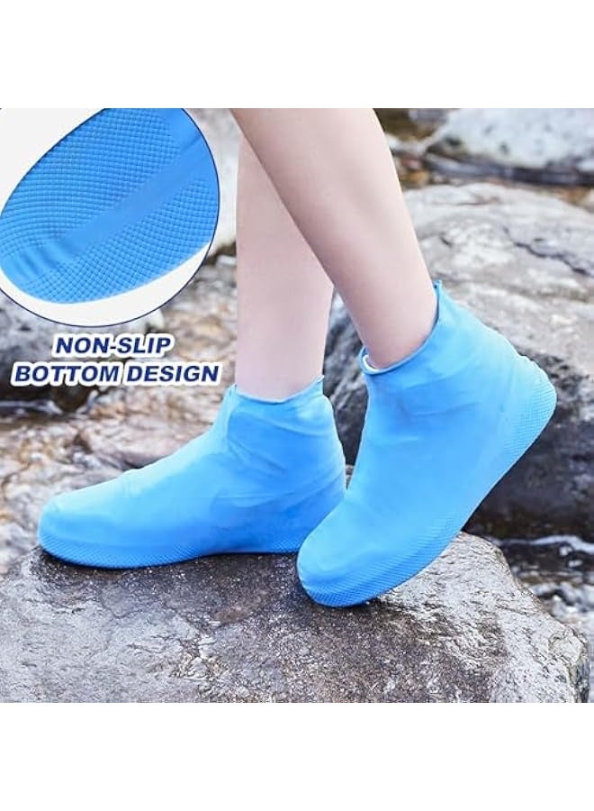 PROMASS Waterproof Elastic Silicone Shoe Covers – Reusable Protective Overshoe" - Image 2
