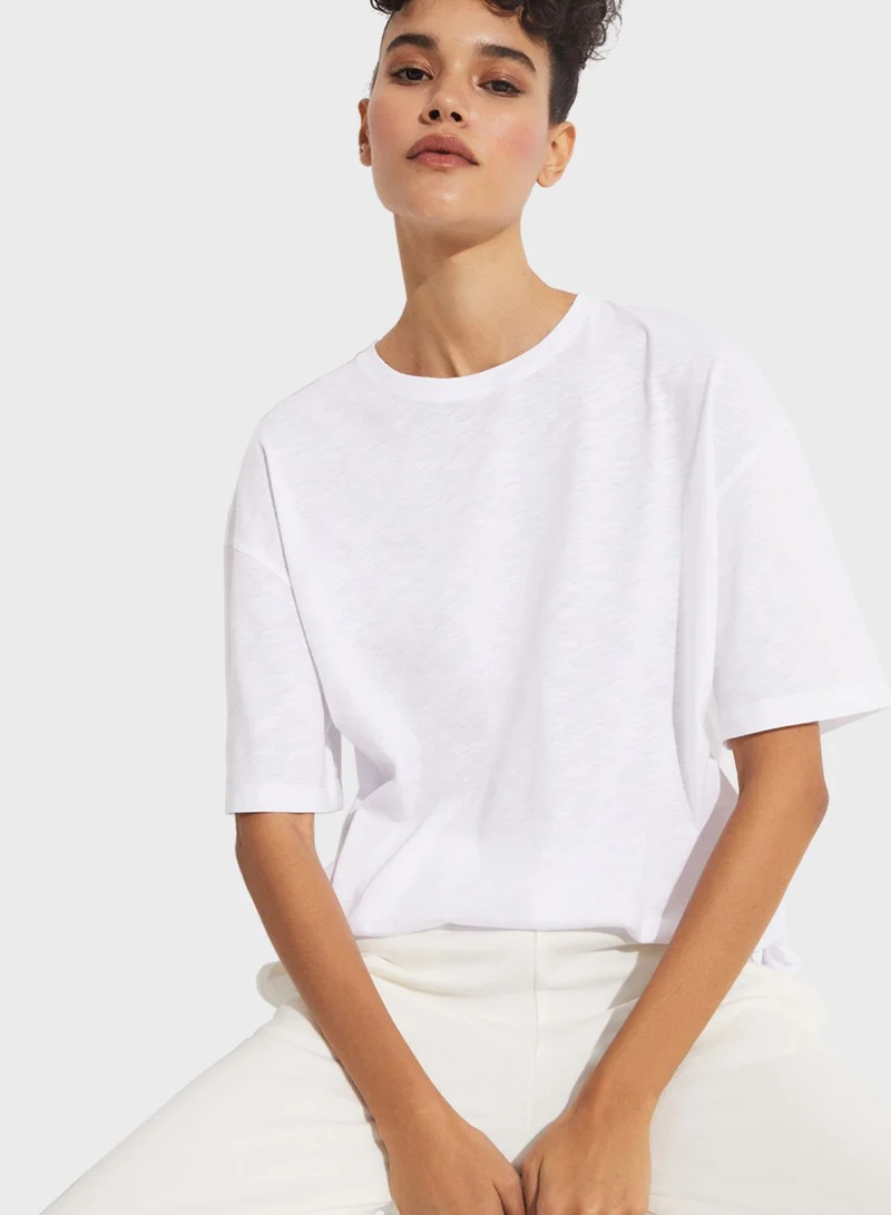 جويستار Crew Neck Oversized T-Shirt