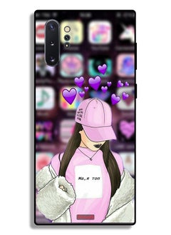 Tolwak Samsung Galaxy Note 10 Plus 4G Protective Case Cover Anti Social Club  - Image 2