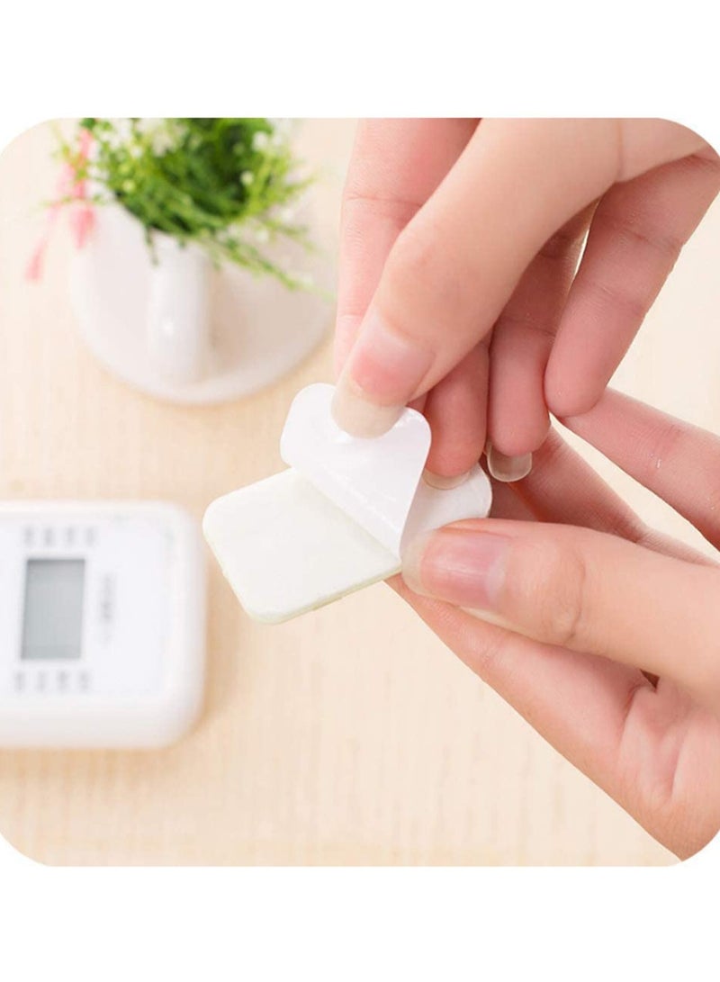 SOLARAE Damage Free Acrylic Wall Mount Organizer Storage Box for Phone Remote Control Holder Transparent Remote Control Holder Convenient Acrylic Media Organizer 4 Pcs - Image 2