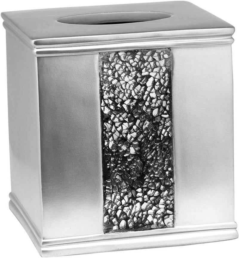 Popular Bath Silver Sinatra, Tissue Box - Image 1