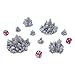 EnderToys Rocks with Crystal Clusters DND Terrain Compatible with Dungeons and Dragons 28mm Miniature Wargaming Tabletop RPGs Wargame Scenery - Image 4