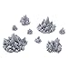 EnderToys Rocks with Crystal Clusters DND Terrain Compatible with Dungeons and Dragons 28mm Miniature Wargaming Tabletop RPGs Wargame Scenery - Image 2