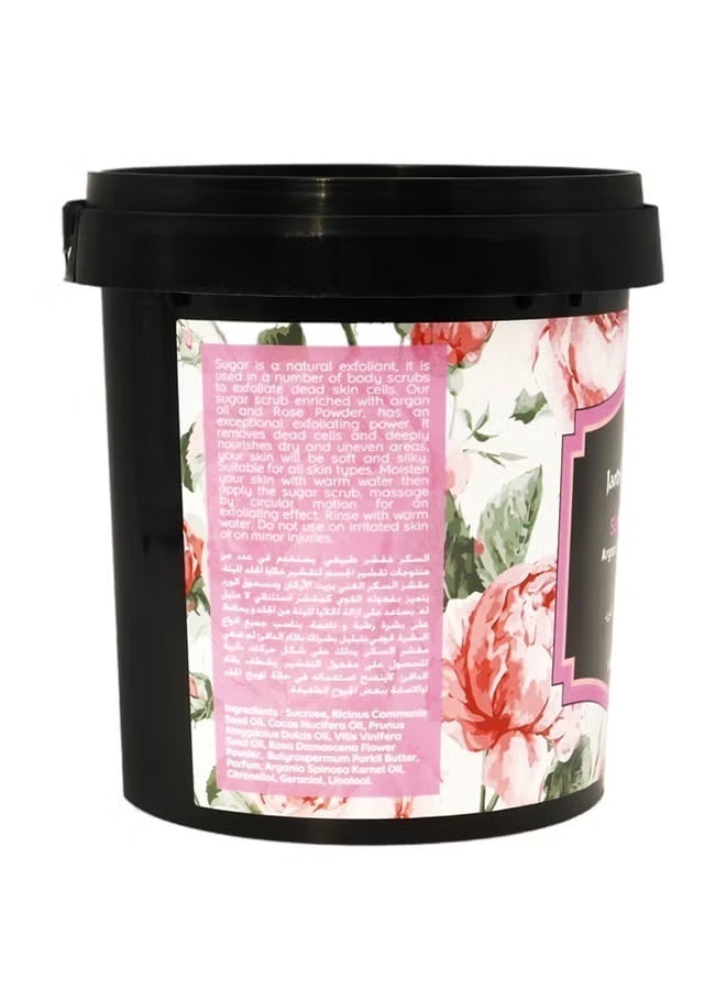 JARDIN D OLEANE sugar scrub with argan oil and rose powder 600 g - Image 2