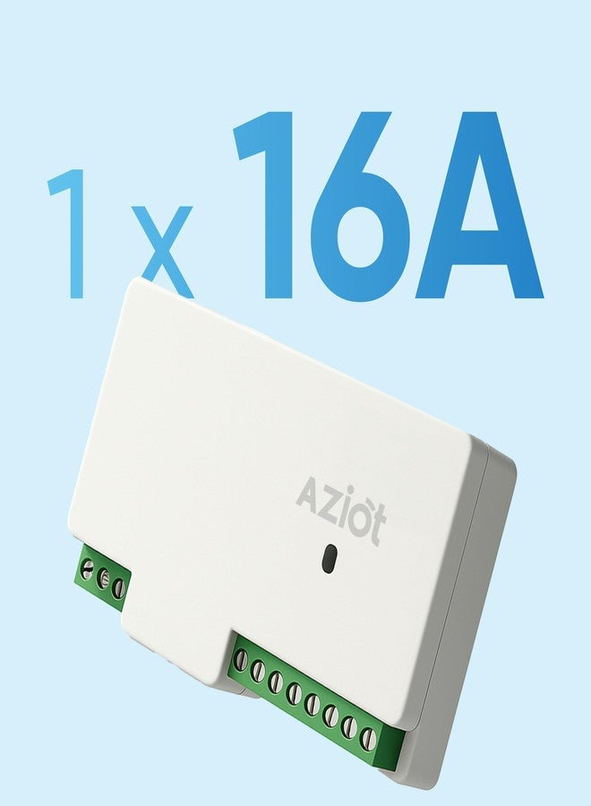 AZIOT 7 Node IO 1 Way Smart Toggle Switch,6 Normal Loads + 1 x 16A Heavy Load,WiFi + Bluetooth,Dual Power Input (Inverter & Raw),Timer Function,Voice Control with Alexa & Google,Made in India - Image 3