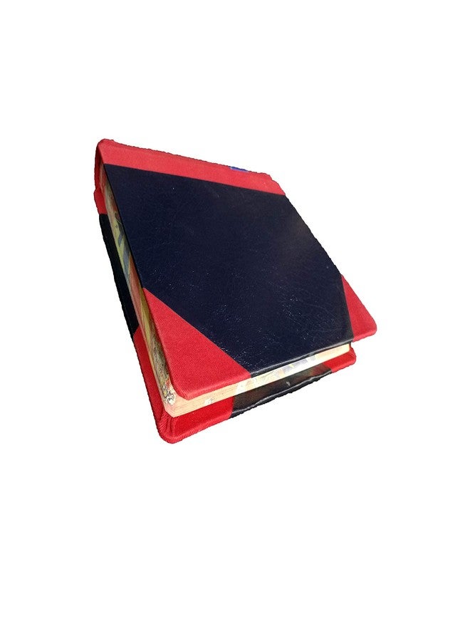 LRS Full Index Account Book SHORT Handy Size - Copy Size - 21x17 CM - 80 GSM Paper - Red Half Canvas PVC Binding (375 Page) - Image 2