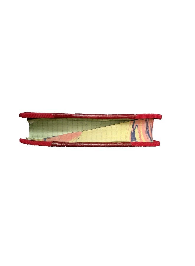 LRS Full Index Account Book SHORT Handy Size - Copy Size - 21x17 CM - 80 GSM Paper - Red Half Canvas PVC Binding (375 Page) - Image 4