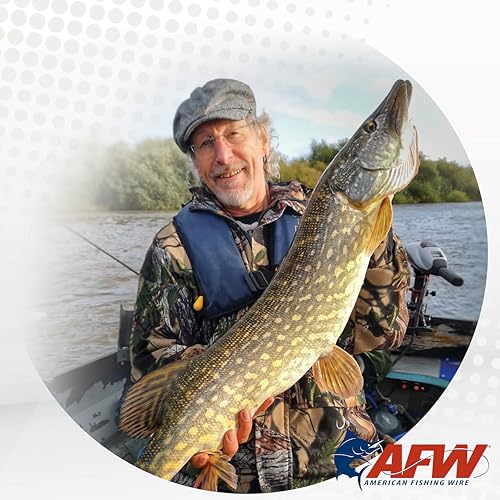 AFW American Fishing Wire Surfstrand Micro Supreme, Bare 7x7 Stainless Steel Leader Wire, 40 lb Test, 0.018" Diameter, Camo, 5m - Image 2
