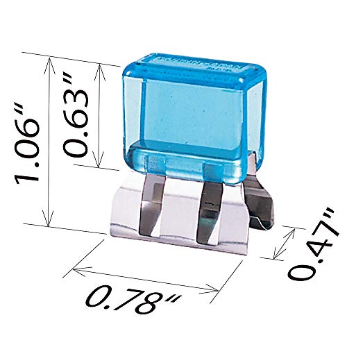 Carl Slide Clip Multipurpose Large Clip Paper Clip Bag Clip for Snack Bags and Food Bags Assorted Color 9pcs (MC-53) - Image 5