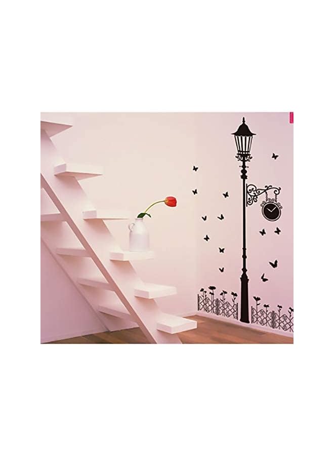Zaboon Butterfly Street Lamp Wall Sticker Removable Pattern Decoration Wall Paper - Image 3