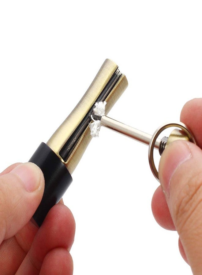 AIKENR Matchstick Fire Starter, Permanent Flint Match Kerosene Refillable Keychain Lighter Waterproof Fire Starter Outdoor Emergency Survival Gear - Image 4