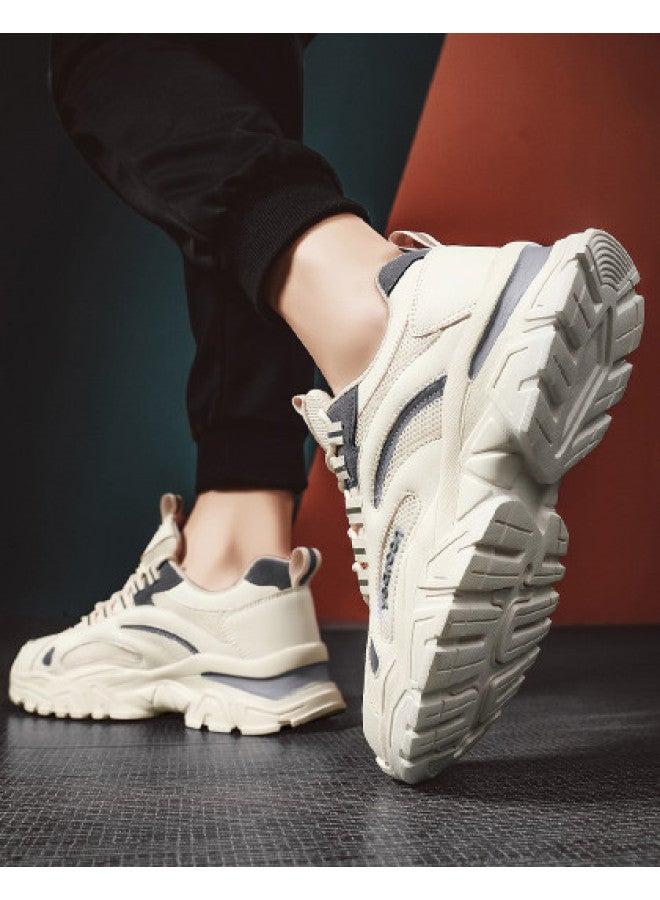 یاركون أحذية شبكية رجالية للخريف، أحذية رجالية شبكية غير رسمية، أحذية رياضية خارجية، أحذية أبت ثقيلة النعل، أحذية للجري - Image 1