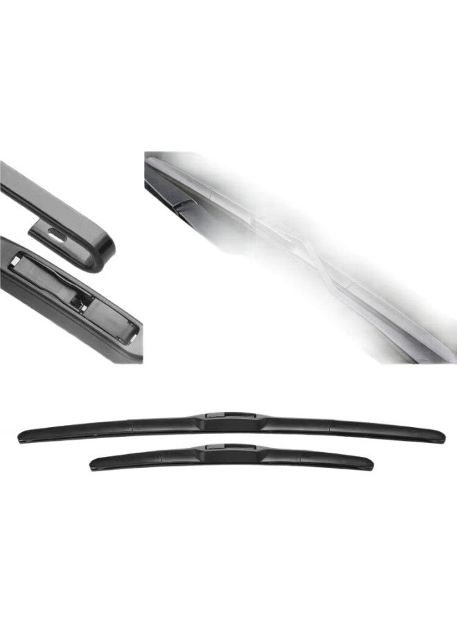 Speed Paisu Toyota Levin/Levin Hybrid Windshield Wipers, Original Boneless Wiper Blades, Silent Car Front Wiper Blades Years, 28+14 U-Shaped - Image 1