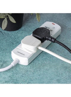 Olsenmark Olsenmark 3 Way Power Socket OMES1807D, 3 M cord, PP Fire Proof Housing and Child Safety, Ideal for Home, Office  - Image 3