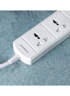 Olsenmark Olsenmark 3 Way Power Socket OMES1807D, 3 M cord, PP Fire Proof Housing and Child Safety, Ideal for Home, Office  - Image 5