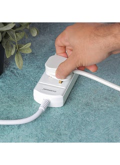 Olsenmark Olsenmark 3 Way Power Socket OMES1807D, 3 M cord, PP Fire Proof Housing and Child Safety, Ideal for Home, Office  - Image 4