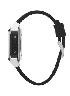 Lee Cooper Lee Cooper Men's G3265 Movement Watch, Automatic Display and Silicone Strap - LC07900.351, Black  - Image 2