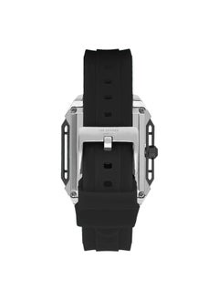 Lee Cooper Lee Cooper Men's G3265 Movement Watch, Automatic Display and Silicone Strap - LC07900.351, Black  - Image 3