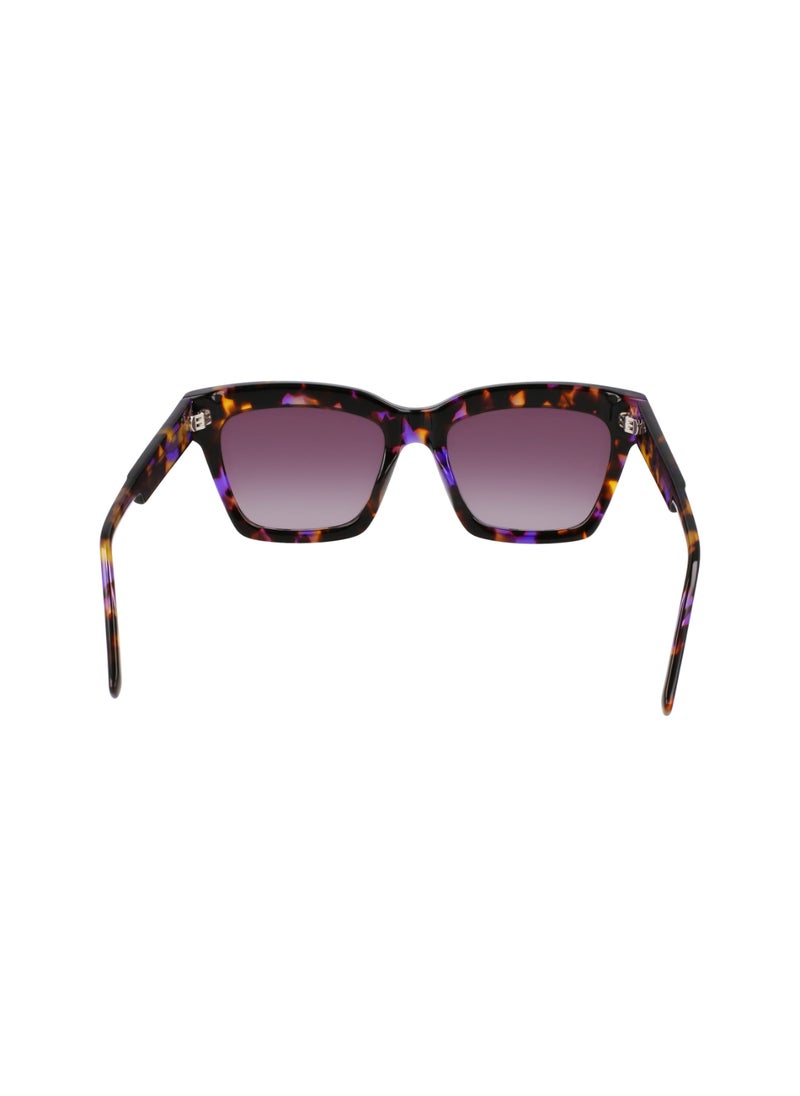 DKNY FULL RIM ACETATE ACETATE DKNY SUN DK551S 5318 (540) VIOLET TORTOISE  - Image 5