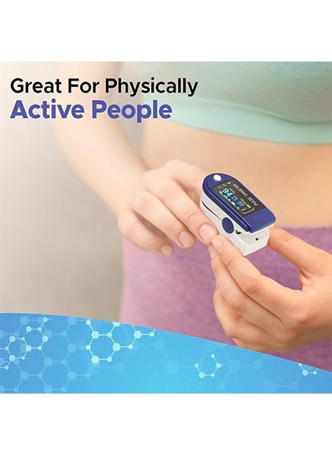HAVEN - Pulse Fingertip Oximeter,Finger Pulse Oximeter,Digital Fingertip Pulse Oximeter, Finger Pulse Oximeter and OLED Display, Pulse Oximeter Fingertip, Accurate Fast  Reading Oxygen Meter for Adult Child - Image 1