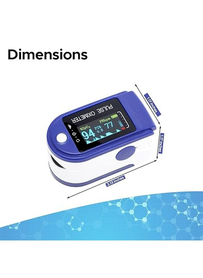 HAVEN - Pulse Fingertip Oximeter,Finger Pulse Oximeter,Digital Fingertip Pulse Oximeter, Finger Pulse Oximeter and OLED Display, Pulse Oximeter Fingertip, Accurate Fast  Reading Oxygen Meter for Adult Child - Image 1