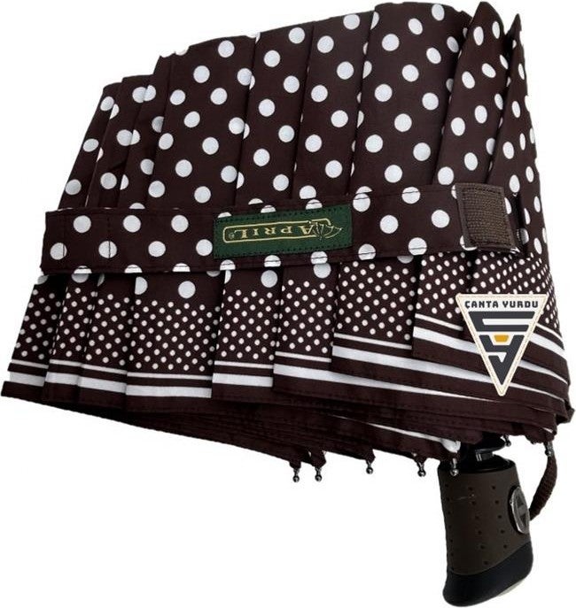 Çanta Yurdu Bag Yurdu April A-217L 10 Wire A1 Fully Automatic A4 Women's Umbrella  - Image 3
