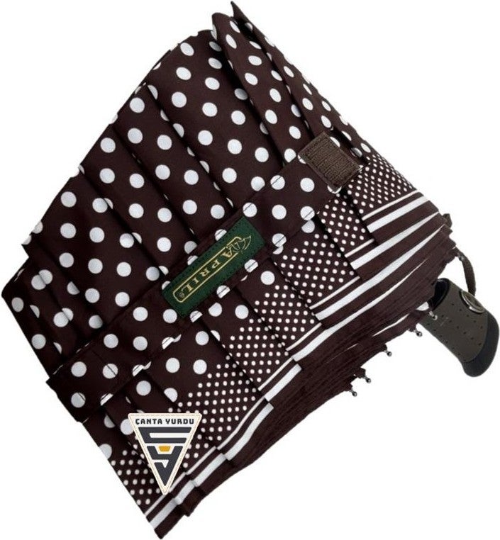 Çanta Yurdu Bag Yurdu April A-217L 10 Wire A1 Fully Automatic A4 Women's Umbrella  - Image 1