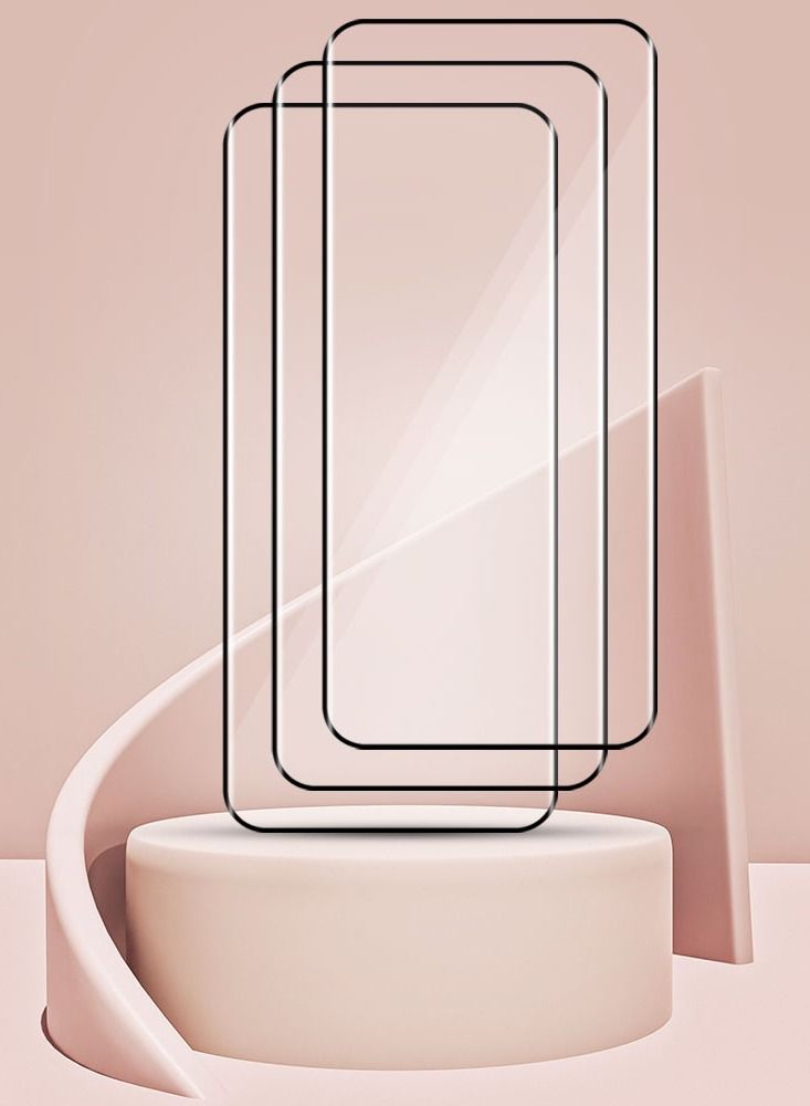 CATANES حزمة 3 لواقي شاشة زجاجي مقسى لهاتف هواوي P60 برو مع صينية تركيب سهلة مضادة للخدوش وخالية من الفقاعات - Image 3