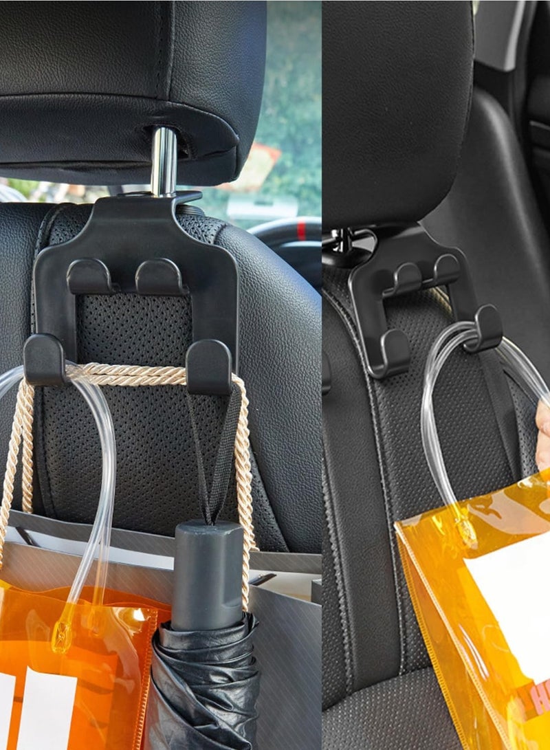 Generic 2-in-1 Car Seat Hooks - Universal Mobile Phone Holder & Car Hook for Purses and Grocery Bags  - Image 3