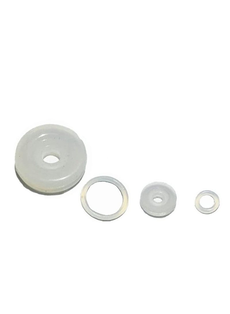 8 Piece Universal Fit Pressure Cooker Gasket Replacement Float Valve Sealer Ring  Set For 4L 5L 6L Silicone Float Valve Accessories.  - Image 5