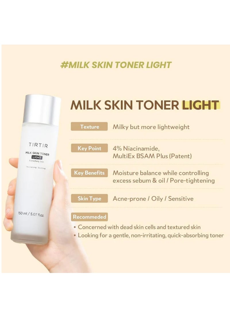 TIRTIR Tertera Light Milk Facial Toner - 150ml - Image 2