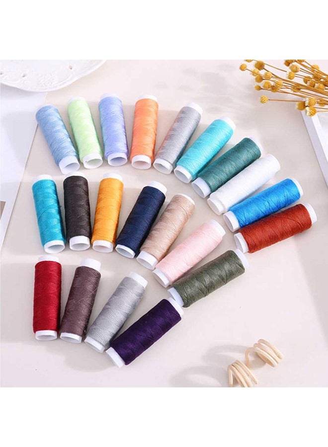 KUAZIVI Multicolor Polyester Sewing Thread Spool Set for Hand Sewing Industrial Machine - Image 5