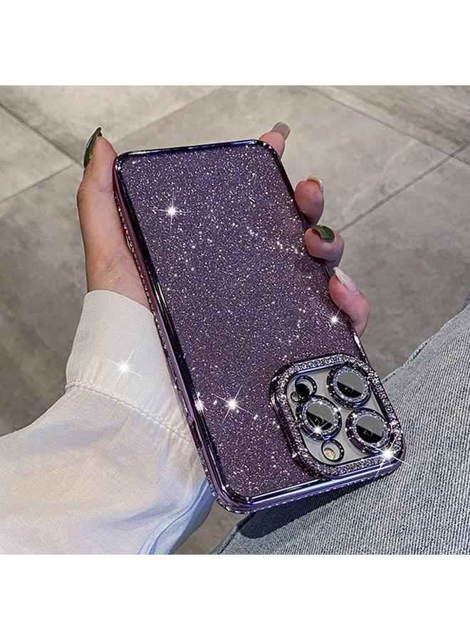 اس-توب جراب لهاتف iPhone 11 Pro Max من مادة TPU اللامعة والألماس - Image 4