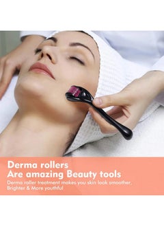 Fantraa Fantraa Derma Roller With Free Disinfectant | 540 Micro 0.5mm Titanium Alloy Needles | Reduces Hair Fall & Stimulates & Activates Hair Follicles | Easy to use | Safe and Effective  - Image 2