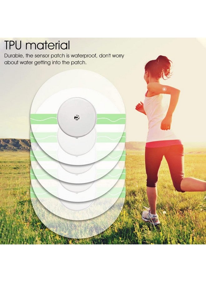 HANNEA® 30Pcs Freestyle Sensor Sticker Patch Self Adhesive Patches,Fix Your Sensor On Arm, Breatheable Waterproof Sensor Patches-Transparent - Image 5