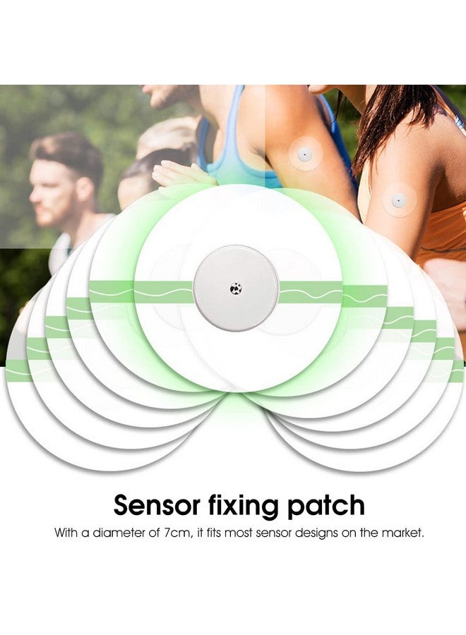 HANNEA® 30Pcs Freestyle Sensor Sticker Patch Self Adhesive Patches,Fix Your Sensor On Arm, Breatheable Waterproof Sensor Patches-Transparent - Image 3