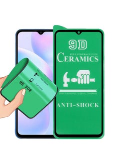 HuHa Screen Protector For Xiaomi Redmi 10A / 9A / 9A Sport / 9C / 9C NFC / Poco C31 / 9 Acitv 9D Full Screen Full Glue Ceramic Film 