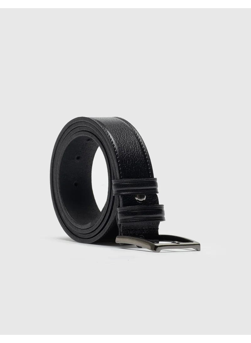 كاباني Genuine Leather Black Men's Belt