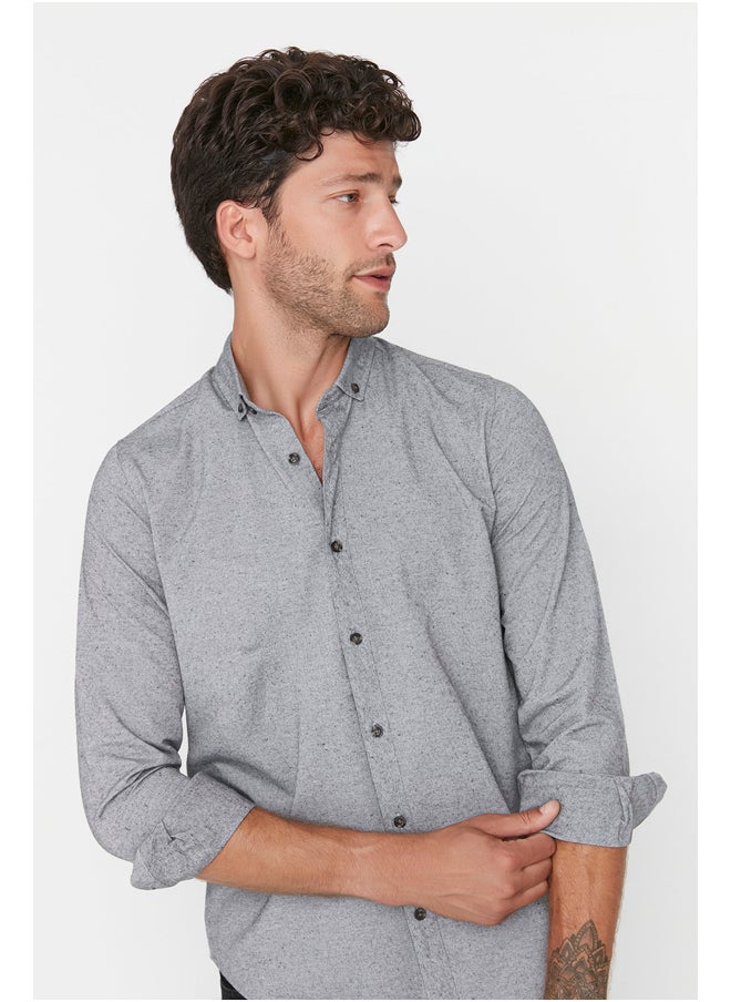 trendyol - Man Shirt Gray - Image 1