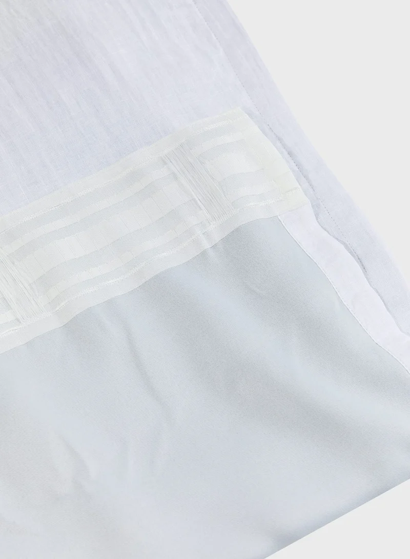 H&M 2-Pack Linen Blackout Curtain Lengths
